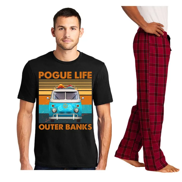 Vintage Pogue Life Outer Banks Surf Bus Pajama Set