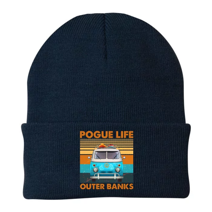 Vintage Pogue Life Outer Banks Surf Bus Knit Cap Winter Beanie