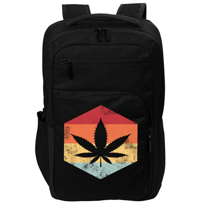 Vintage Pot head Impact Tech Backpack