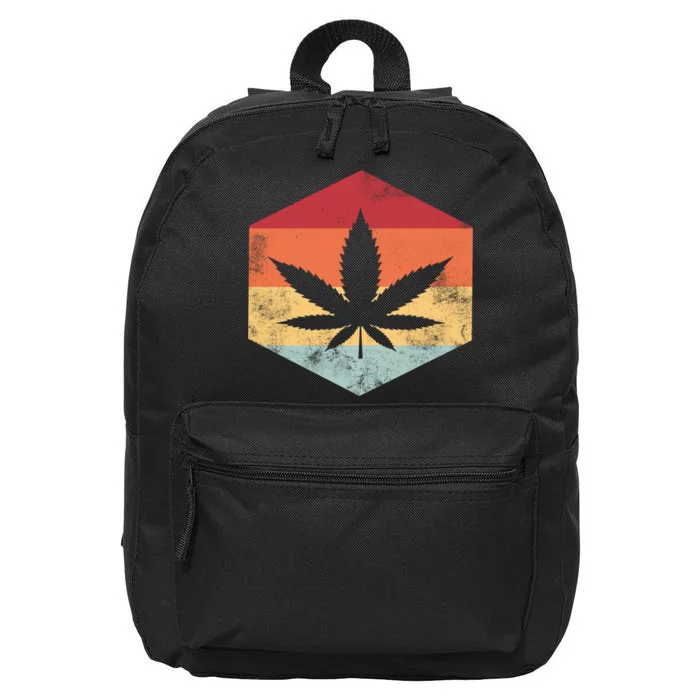 Vintage Pot head 16 in Basic Backpack