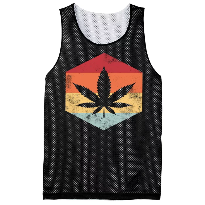 Vintage Pot head Mesh Reversible Basketball Jersey Tank