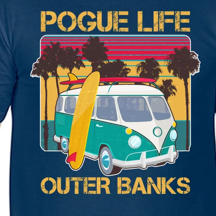 Vintage Pouge Life Outer Bank Beach Comfort Colors T-Shirt