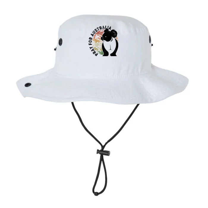 Vintage Pray For Australia Koala Legacy Cool Fit Booney Bucket Hat