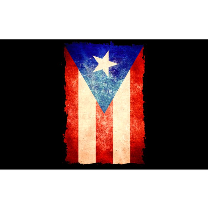 Vintage Puerto Rico Flag Bumper Sticker