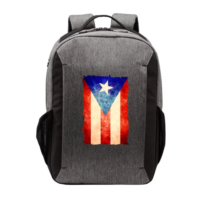 Vintage Puerto Rico Flag Vector Backpack