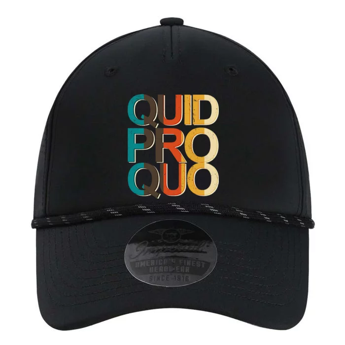 Vintage Quid Pro Quo Performance The Dyno Cap