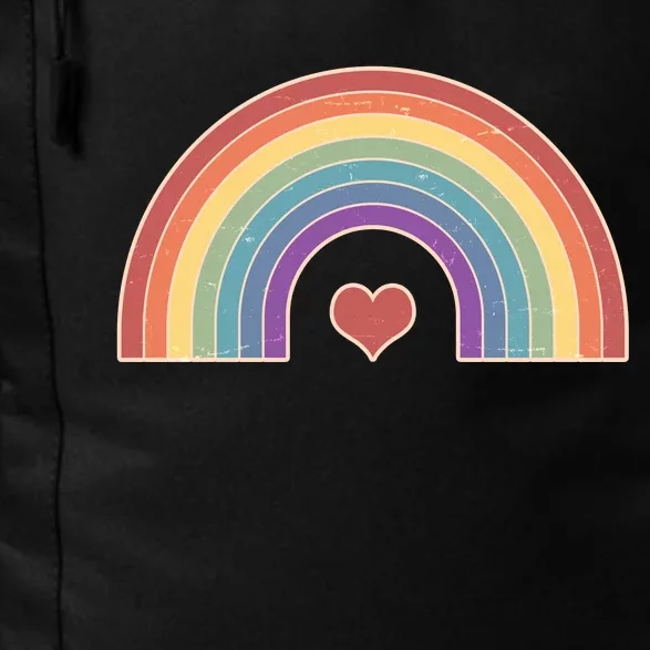 Vintage Rainbow Pride LGBTQ Daily Commute Backpack