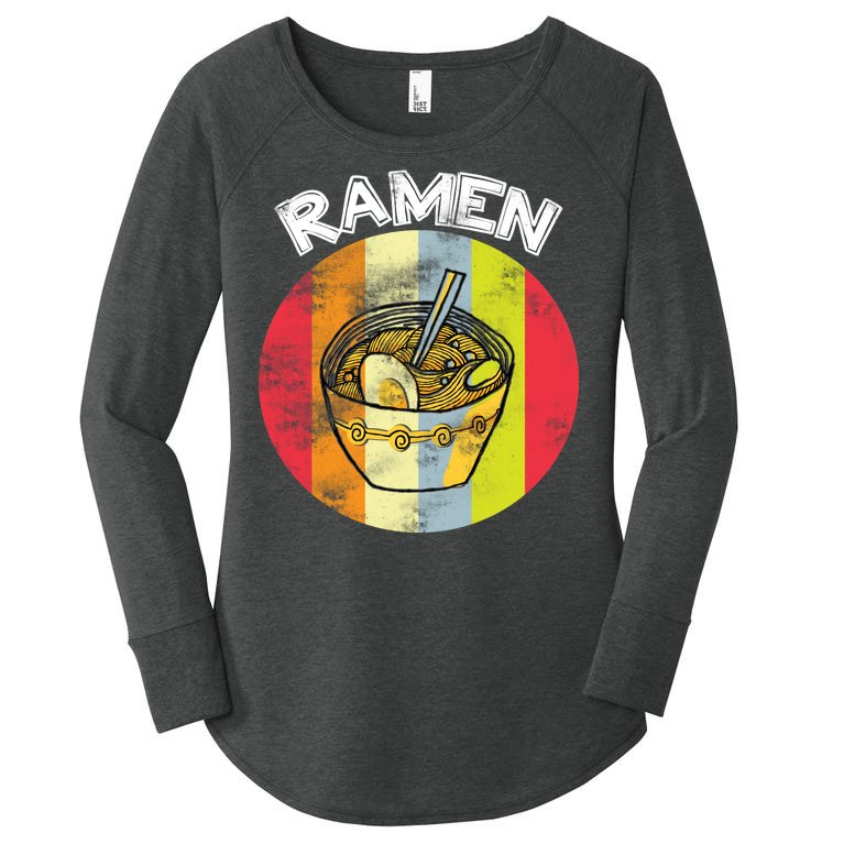 Vintage Ramen Women’s Perfect Tri Tunic Long Sleeve Shirt