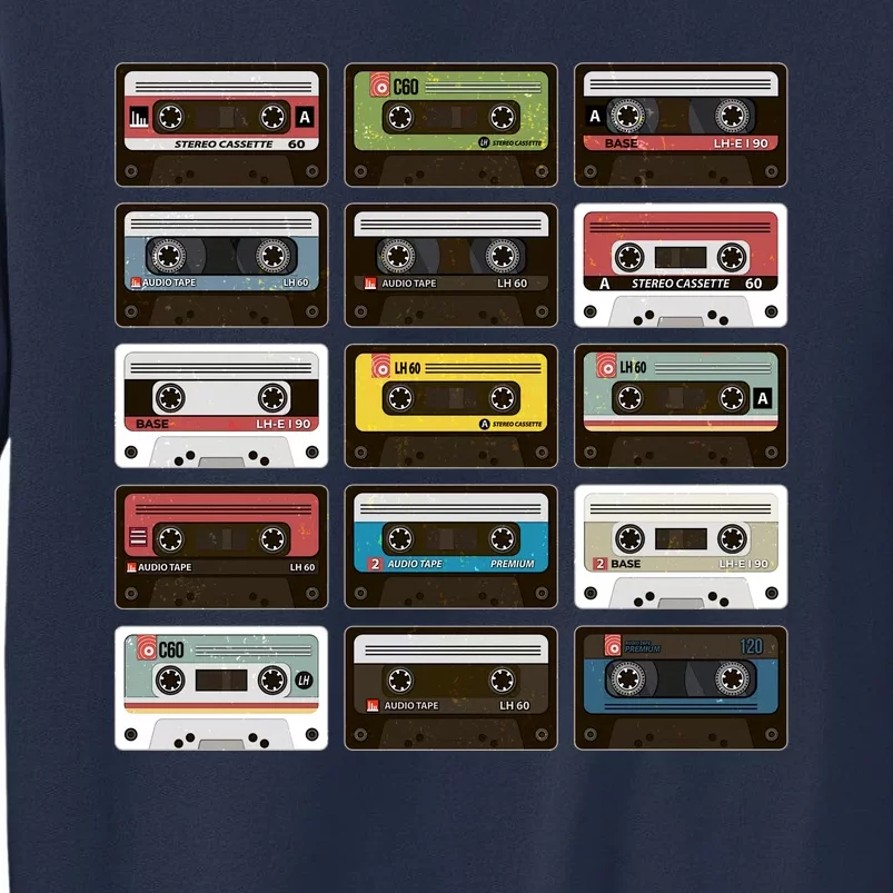 Vintage Retro 80's Cassette Tapes Sweatshirt