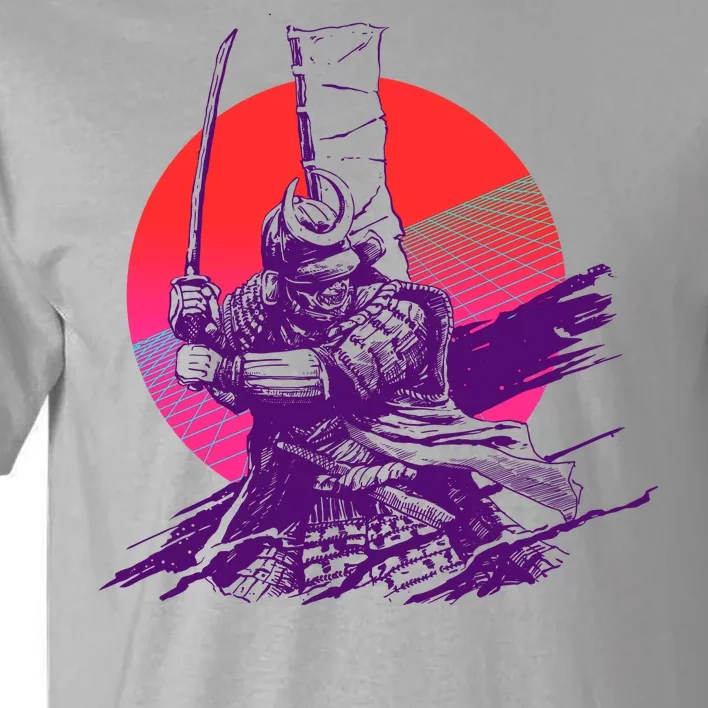 Vintage Retro 80's Japanese Samurai Tall T-Shirt