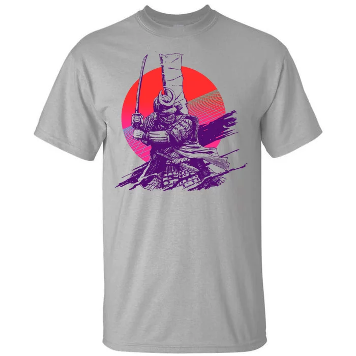 Vintage Retro 80's Japanese Samurai Tall T-Shirt