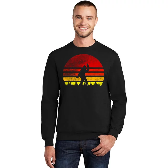 Vintage Retro Bigfoot Believe Sweatshirt