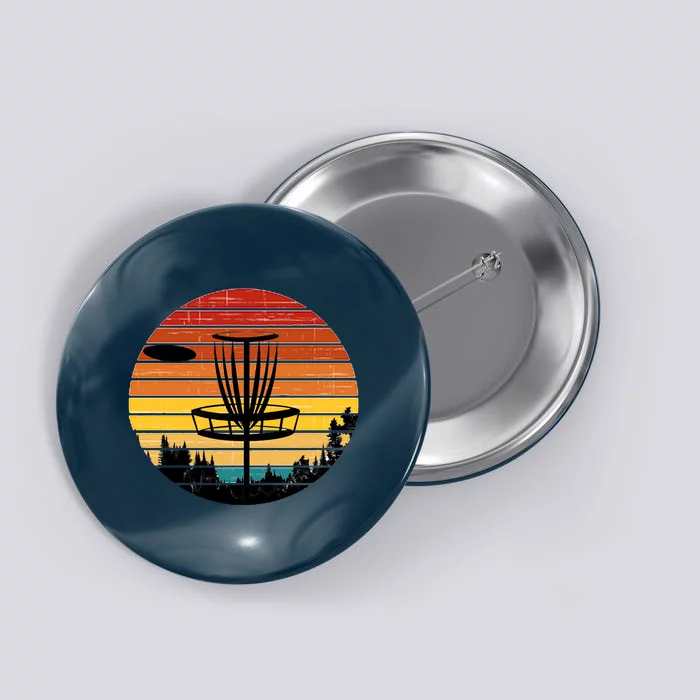 Vintage retro Frisbee Golf Button