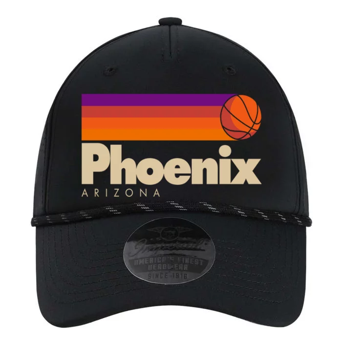 Vintage Retro Phoenix Arizona Basketball Logo Performance The Dyno Cap