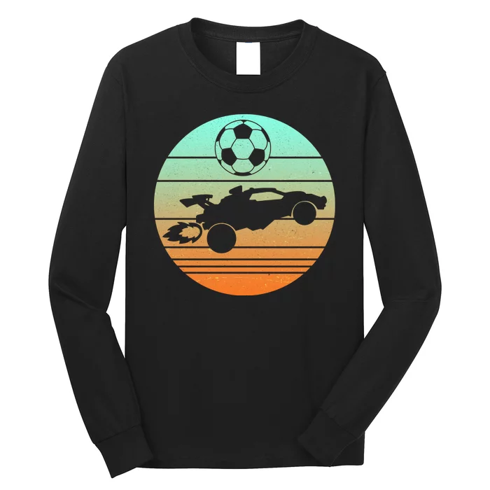 Vintage Rocket RC Soccer Car League Gamer Long Sleeve Shirt