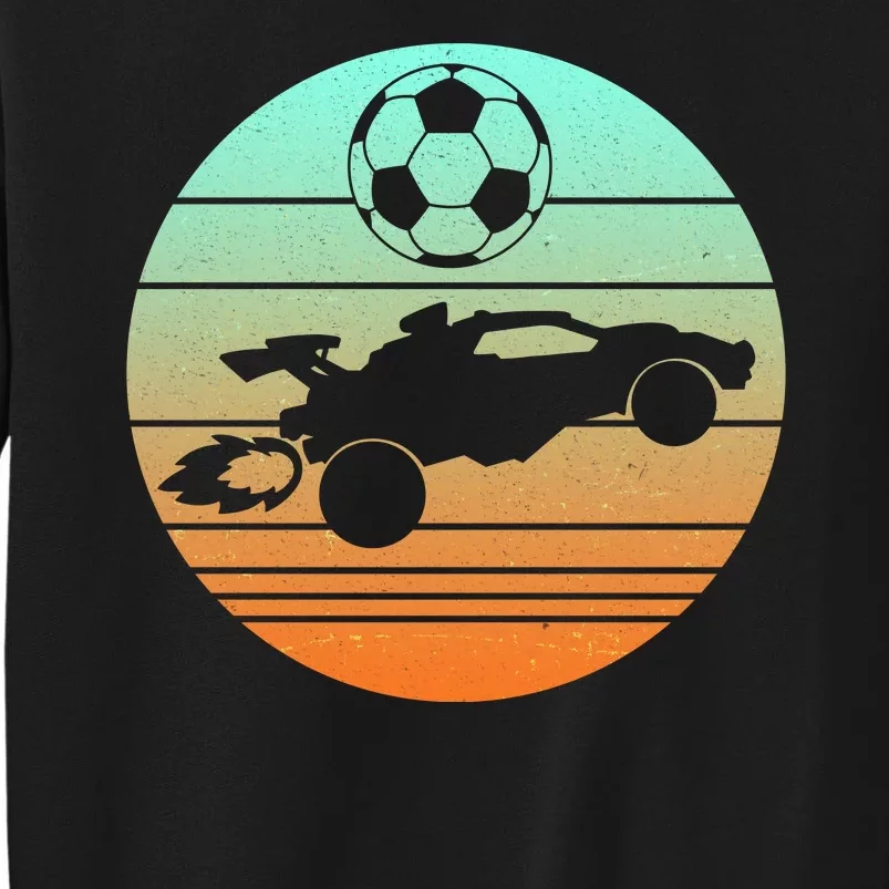 Vintage Rocket RC Soccer Car League Gamer Sweatshirt