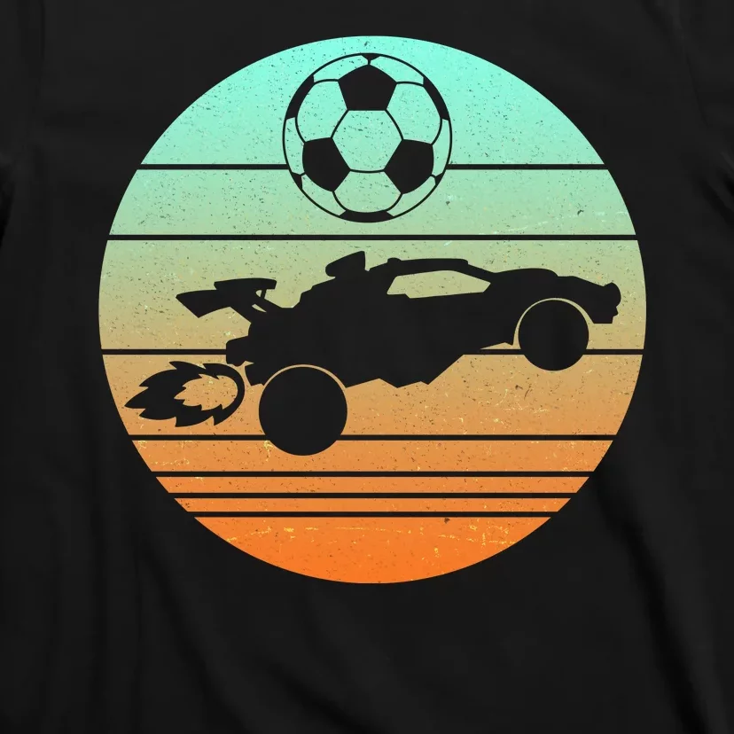 Vintage Rocket RC Soccer Car League Gamer T-Shirt
