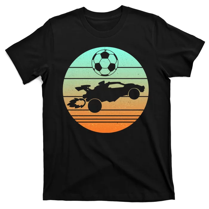Vintage Rocket RC Soccer Car League Gamer T-Shirt