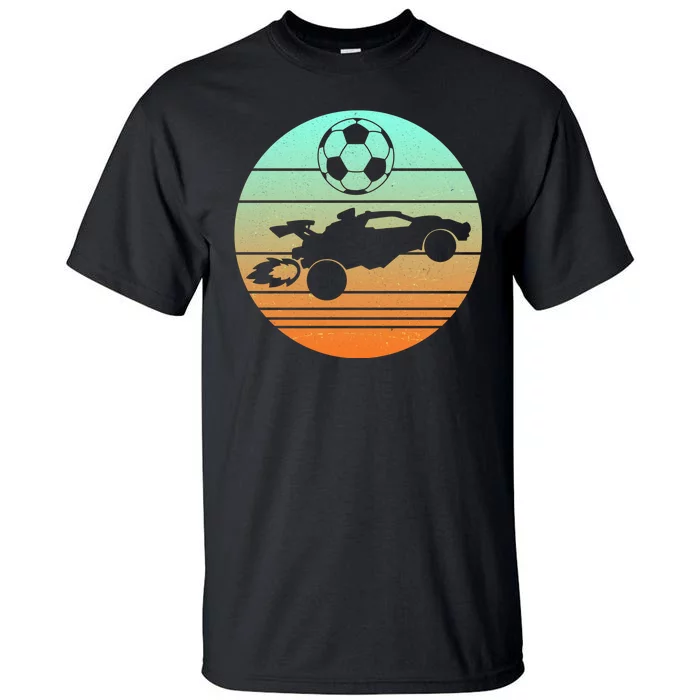 Vintage Rocket RC Soccer Car League Gamer Tall T-Shirt