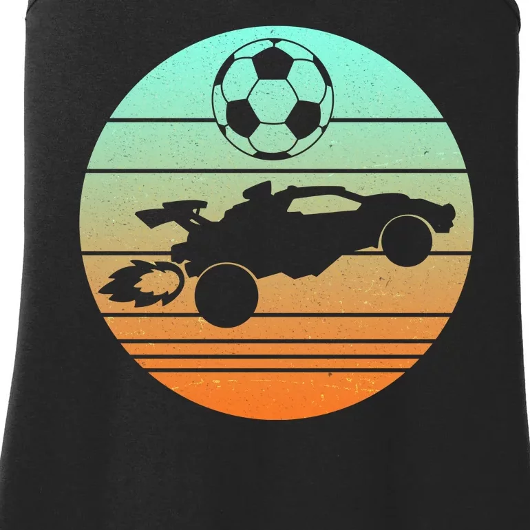 Vintage Rocket RC Soccer Car League Gamer Ladies Essential Tank