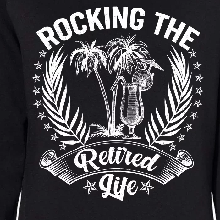 Vintage Rocking The Retired Life Womens California Wash Sweatshirt