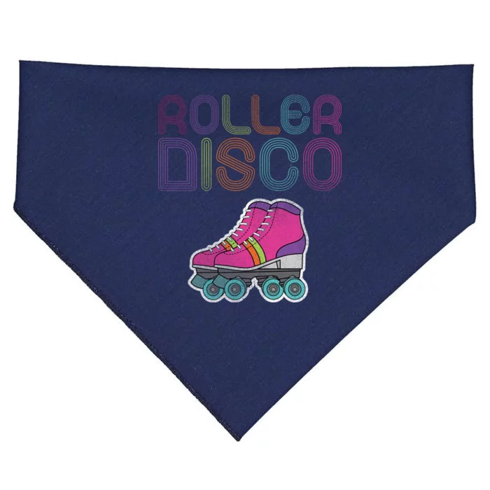 Vintage Roller Disco Skater USA-Made Doggie Bandana