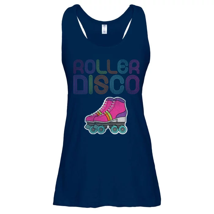 Vintage Roller Disco Skater Ladies Essential Flowy Tank