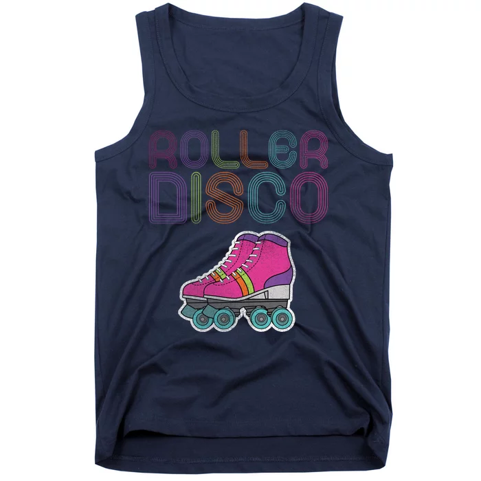 Vintage Roller Disco Skater Tank Top