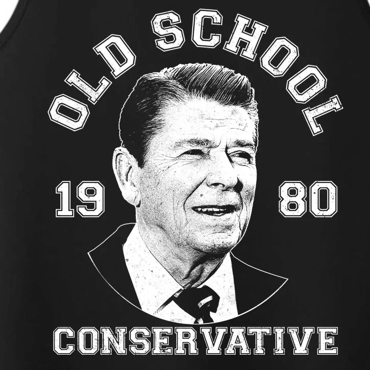 Vintage Ronald Reagan Old School Conservative Performance Tank