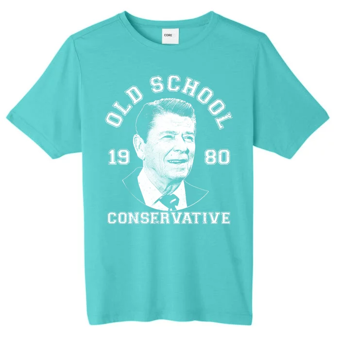 Vintage Ronald Reagan Old School Conservative ChromaSoft Performance T-Shirt