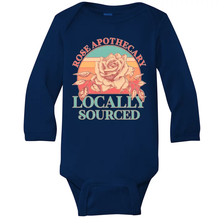 Vintage Rose Apothecary Locally Sourced Baby Long Sleeve Bodysuit