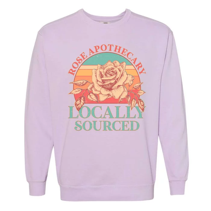 Vintage Rose Apothecary Locally Sourced Garment-Dyed Sweatshirt