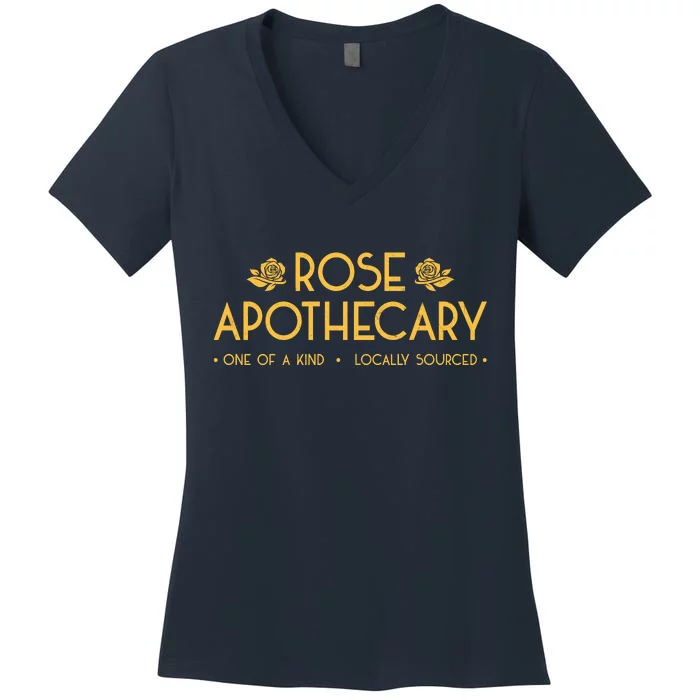 Vintage Rose Apothecary One of a Kind Locally Sourced Women's V-Neck T-Shirt