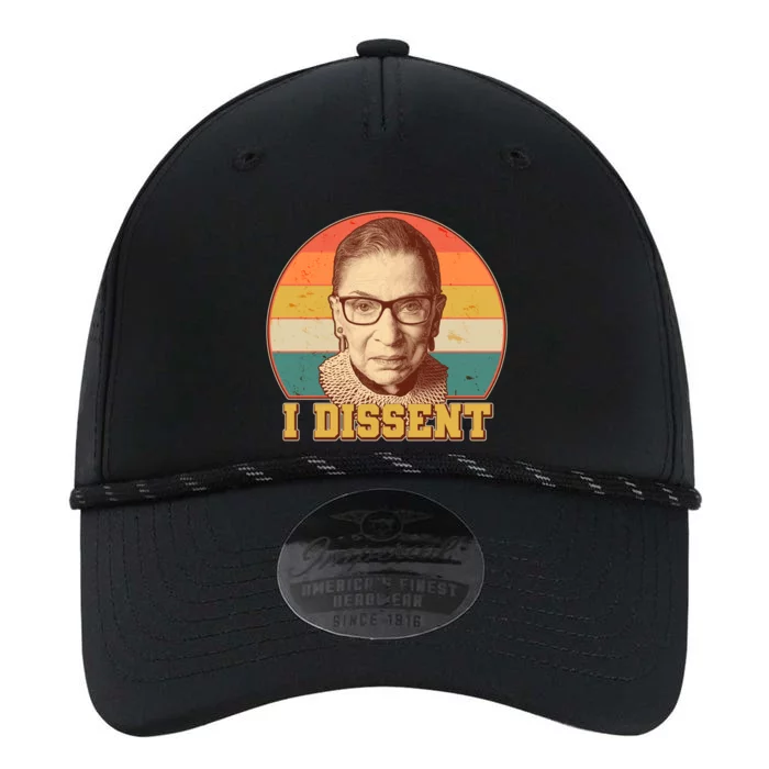 Vintage Ruth Bader Ginsburg I Dissent RBG Tribute Performance The Dyno Cap