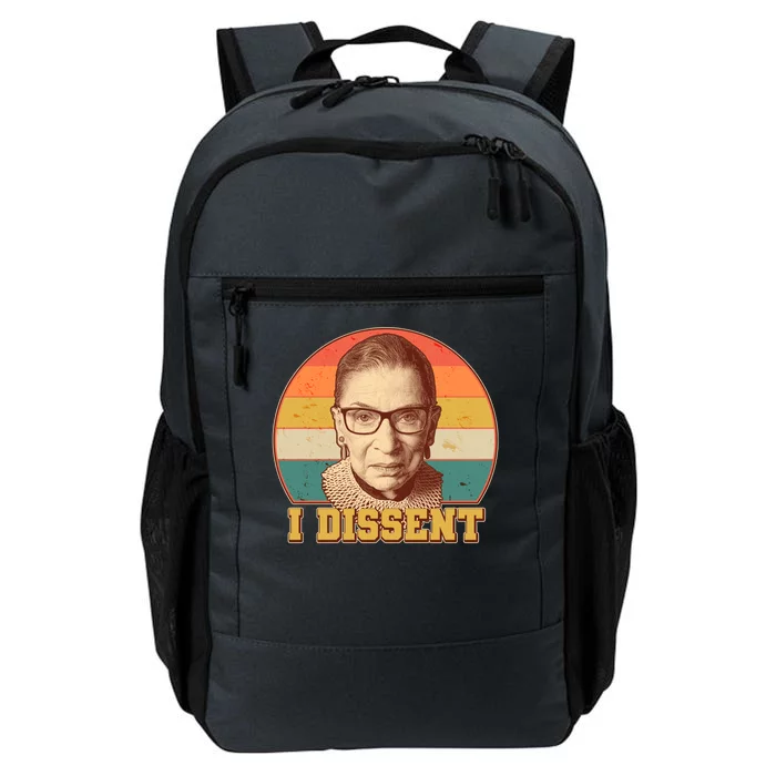 Vintage Ruth Bader Ginsburg I Dissent RBG Tribute Daily Commute Backpack