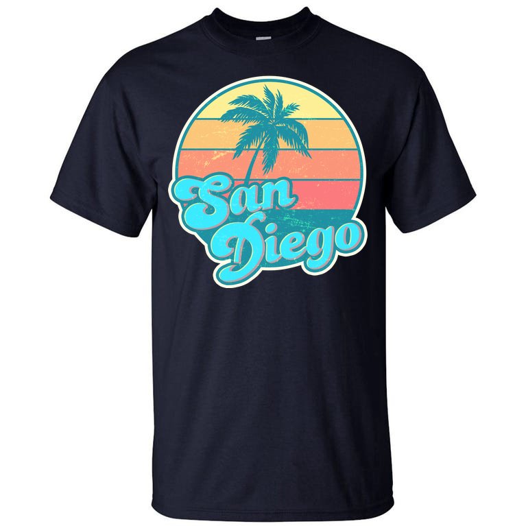 Vintage San Diego Sunset Tall T-Shirt