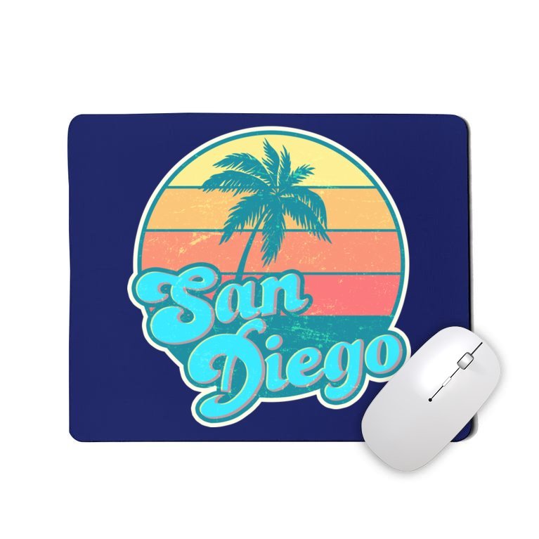 Vintage San Diego Sunset Mousepad