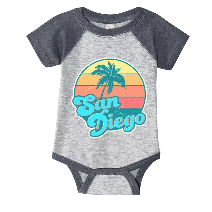 Vintage San Diego Sunset Infant Baby Jersey Bodysuit