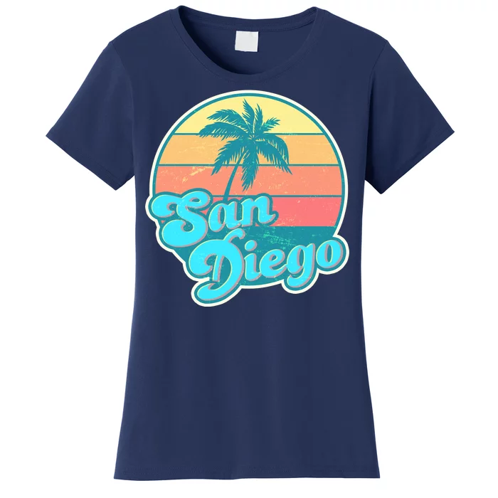 Vintage San Diego Sunset Women's T-Shirt