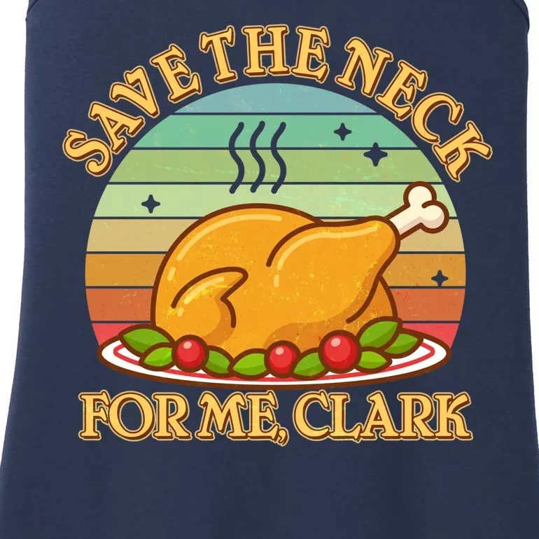 Vintage Save the Neck For Me Clark Christmas Ladies Essential Tank