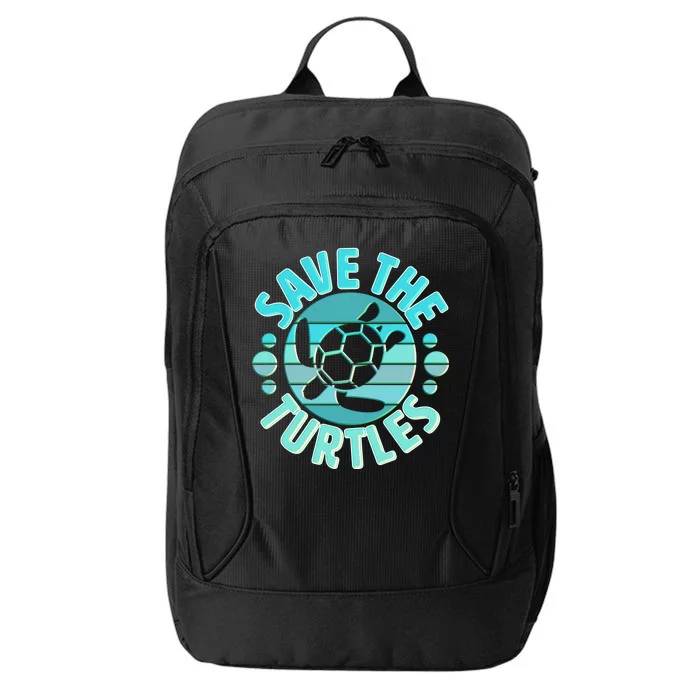 Vintage Save The Turtles City Backpack