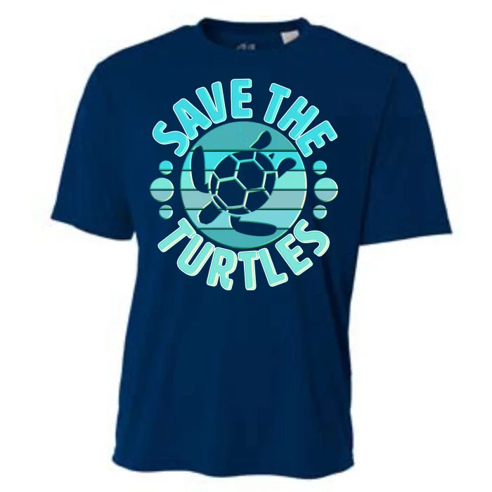 Vintage Save The Turtles Cooling Performance Crew T-Shirt