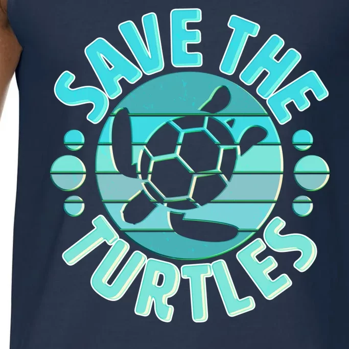 Vintage Save The Turtles Comfort Colors® Tank Top