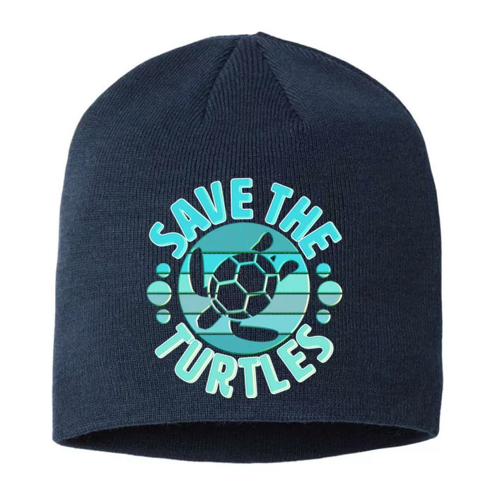 Vintage Save The Turtles 8 1/2in Sustainable Knit Beanie