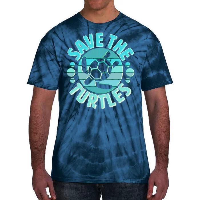 Vintage Save The Turtles Tie-Dye T-Shirt