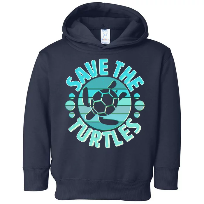 Vintage Save The Turtles Toddler Hoodie