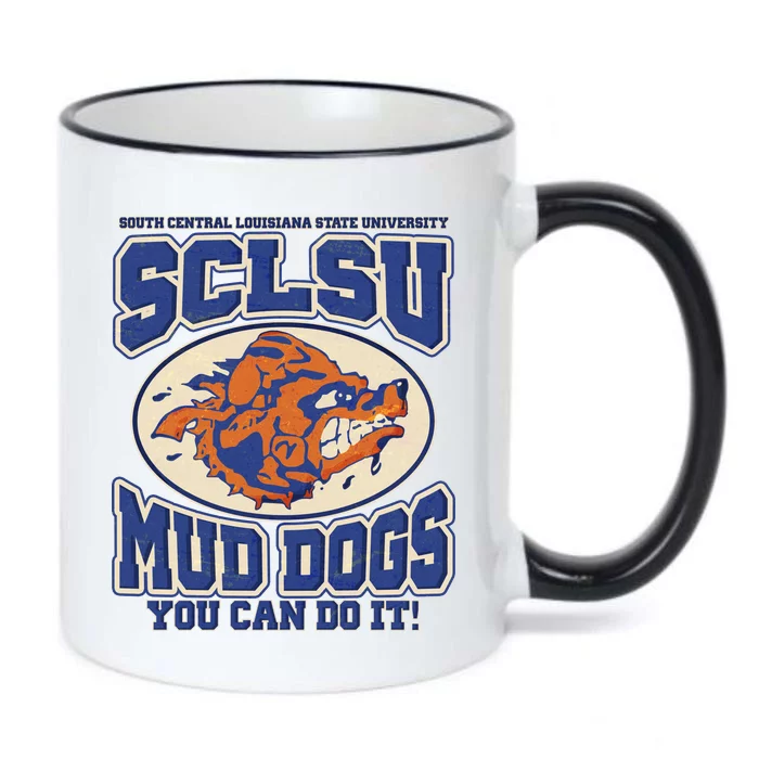 Vintage SCLSU Mud Dogs Classic Football Black Color Changing Mug