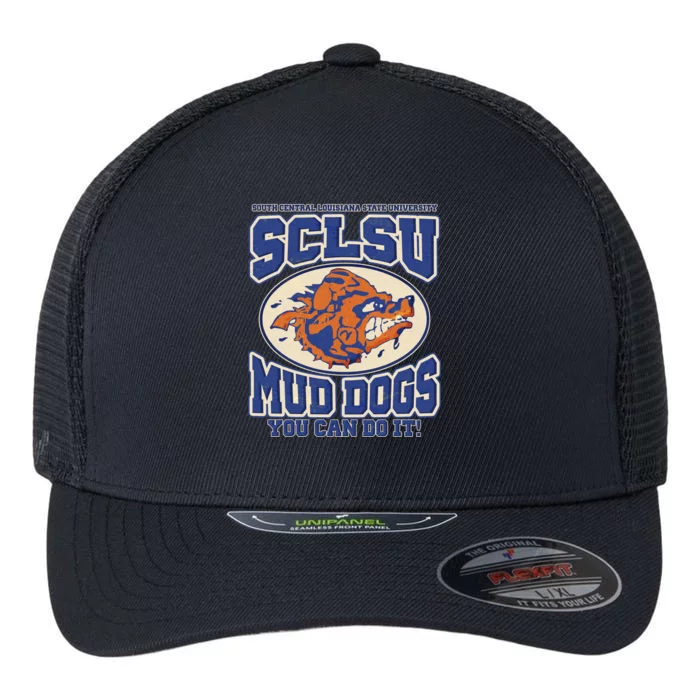 Vintage SCLSU Mud Dogs Classic Football Flexfit Unipanel Trucker Cap