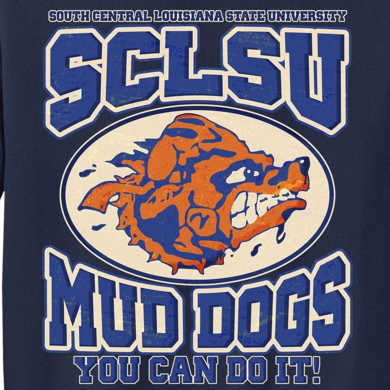 Vintage SCLSU Mud Dogs Classic Football Tall Sweatshirt