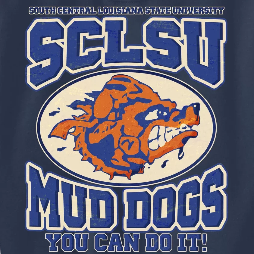 Vintage SCLSU Mud Dogs Classic Football Kids Sweatshirt